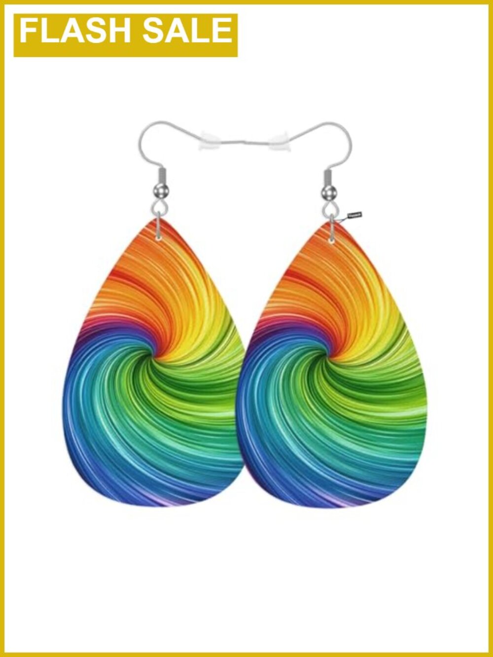 Faux Leather Geometric Teardrop Drop Dangle Earrings for Women Wedding